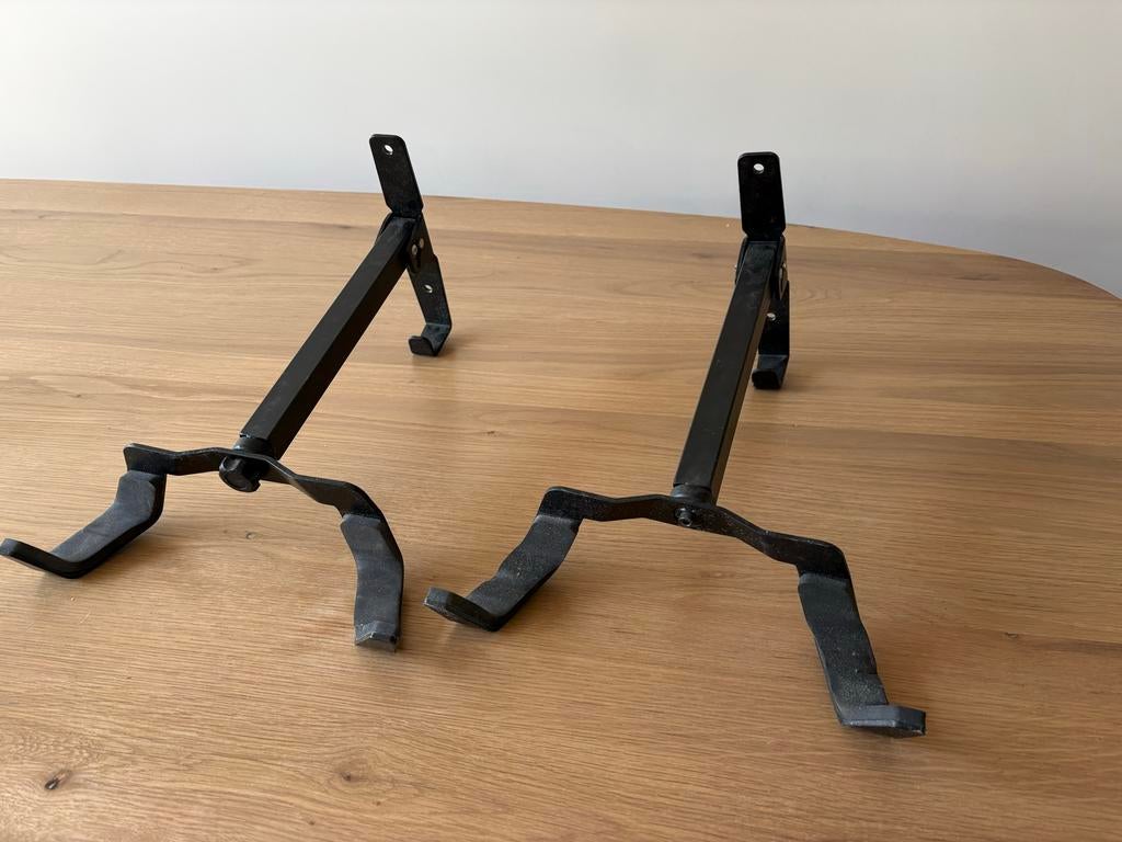 Fiets muurbeugel ophangsysteem 2x, Ophalen, Gebruikt