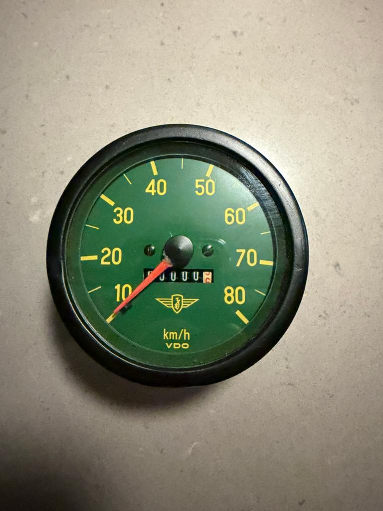 ZUNDAPP groene 80 teller origineel, Ophalen, Nieuw, Blok