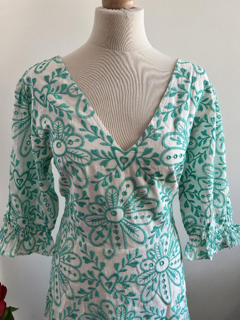 Fabienne Chapot maat 40 NIEUWE Jolene dress 793, Kleding | Dames, Jurken, Maat 38/40 (M), Blauw, Nieuw, Ophalen of Verzenden