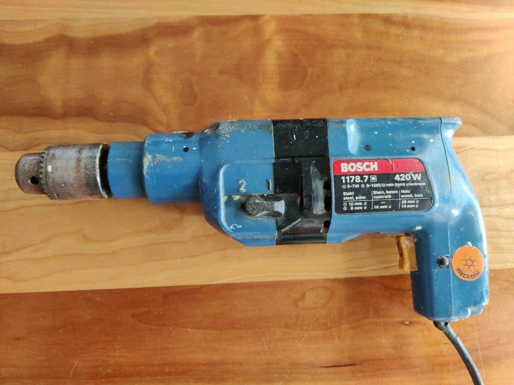 Bosch (klop)boormachine, Boormachine, Gebruikt, Ophalen of Verzenden, Klopboormechanisme