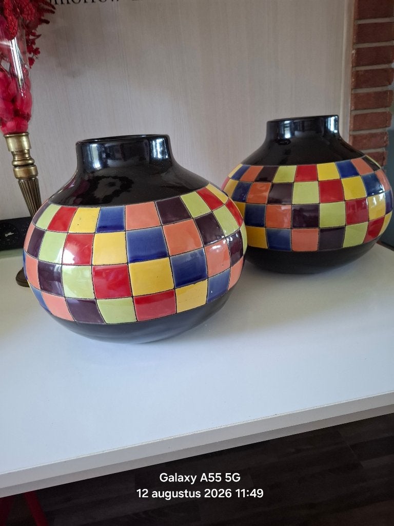 Vazen Todo mundo, Ophalen, 29 cm, Meerkleurig, Zo goed als nieuw