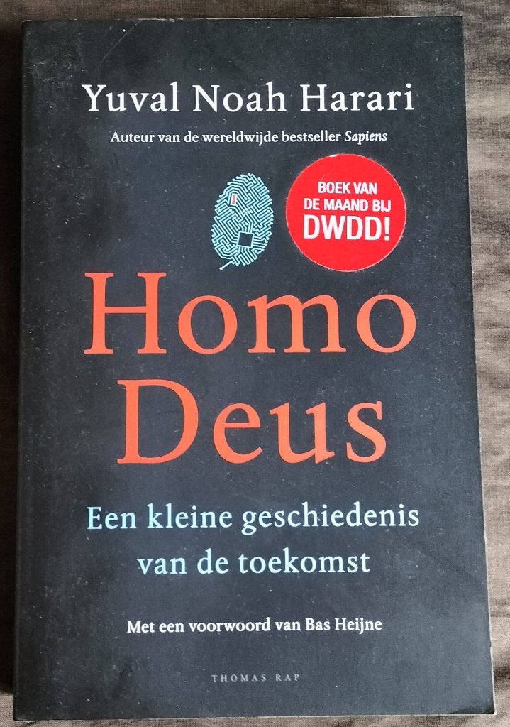 Yuval Noah Harari - Homo Deus, Boeken, Ophalen of Verzenden, Zo goed als nieuw, Yuval Noah Harari, Overige gebieden