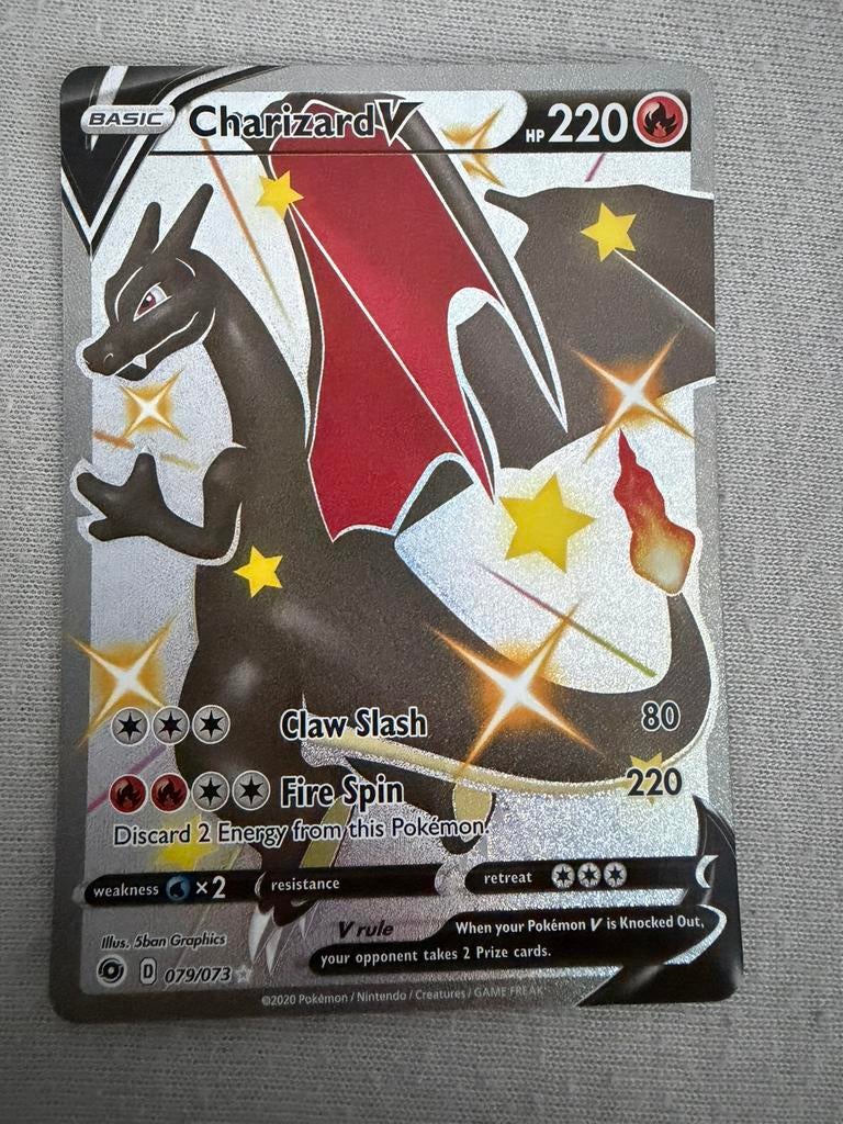 Charizard V 079/073, Verzenden, Zo goed als nieuw