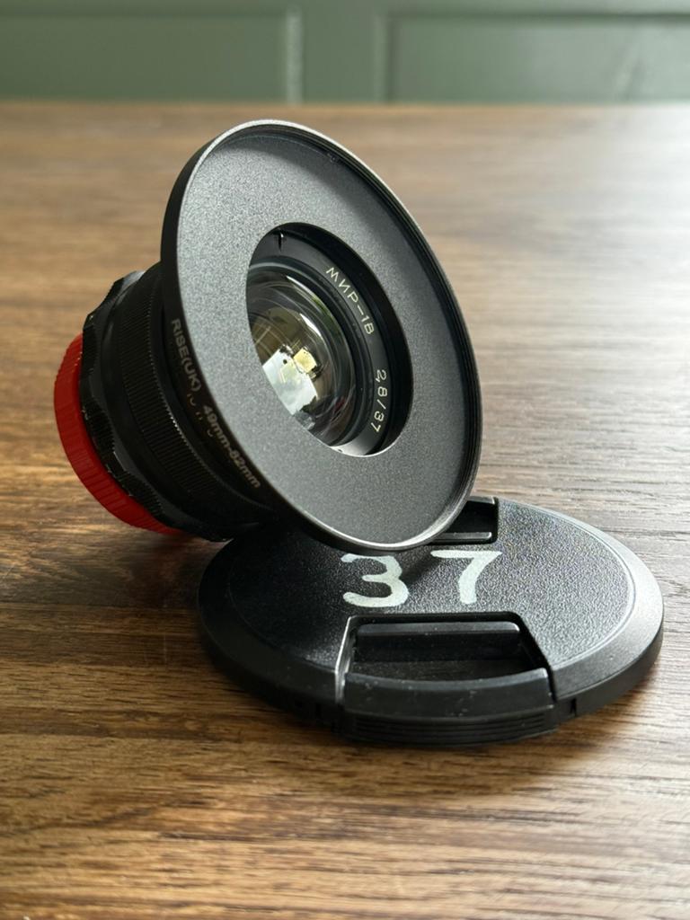 MIR-1 37mm f/2.8 lens M42, Ophalen of Verzenden, Gebruikt, Standaardlens