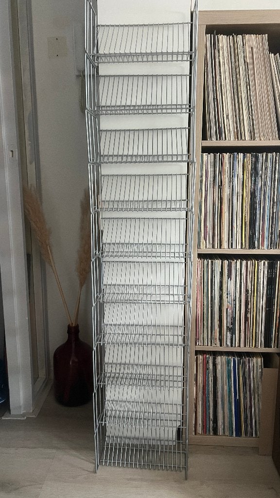 IKEA VINK CD rek (10 stuks), Minder dan 25 discs, Ophalen of Verzenden, Zo goed als nieuw, Metaal