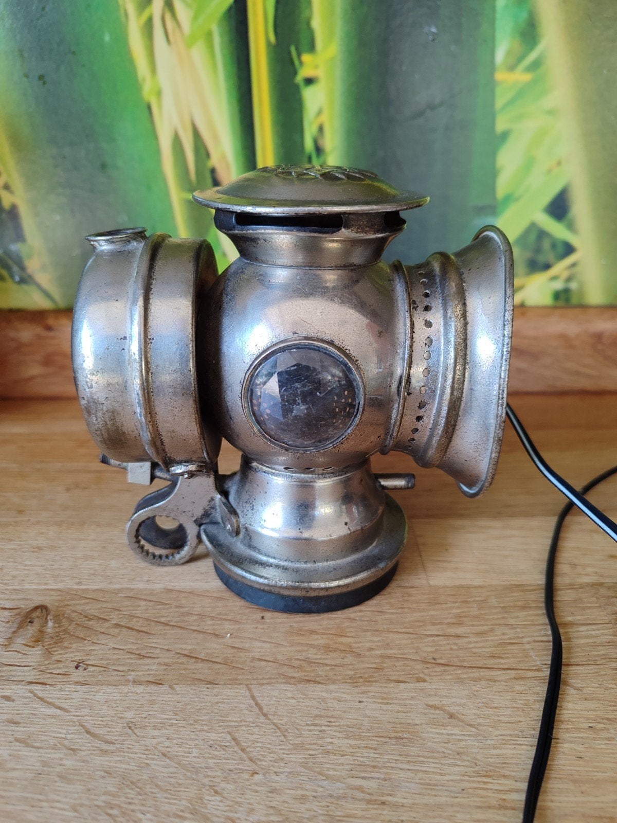 antiek fietslamp, Ophalen of Verzenden