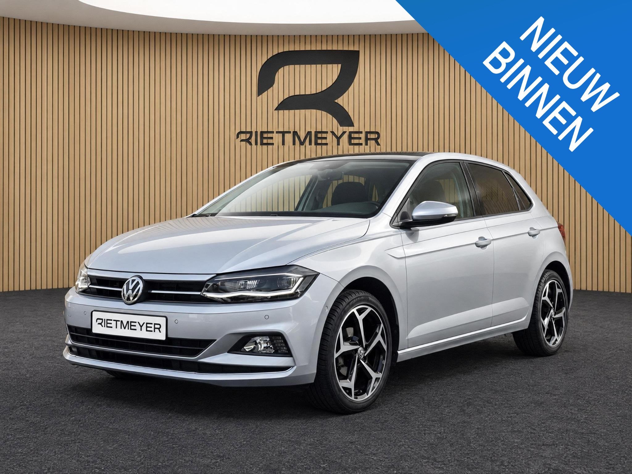 Volkswagen Polo 1.0 TSI Highline |Stoelverw. |Keyless |Camer, Auto's, Stof, Gebruikt, 95 pk, Met garantie (alle)
