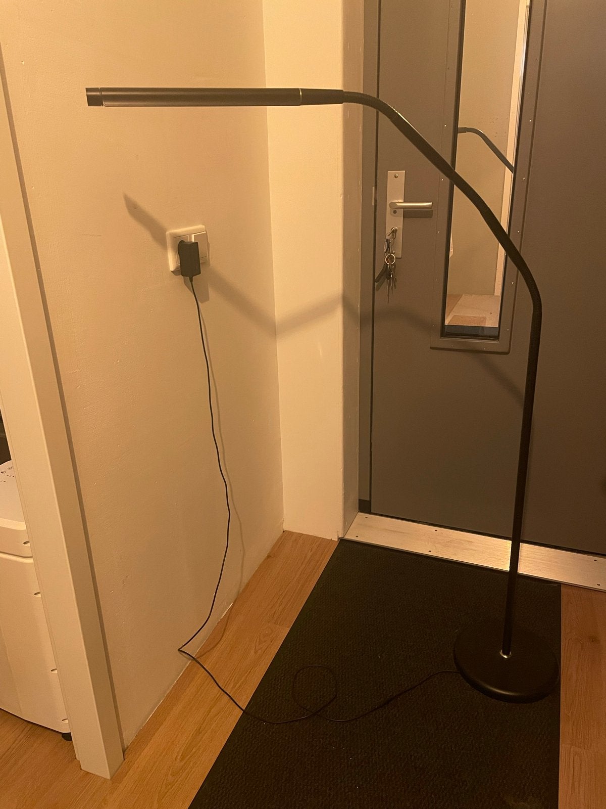 Daylight Vloerlamp - Zwart, Modern Design, Ophalen, Overige fittingen, Zo goed als nieuw, Metaal