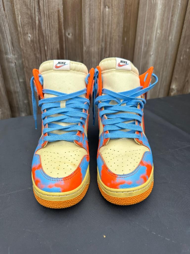 NIKE DUNK HIGH 1985 ACID WASH ORANGE, Overige kleuren, Nike Air, Ophalen of Verzenden, Sneakers of Gympen