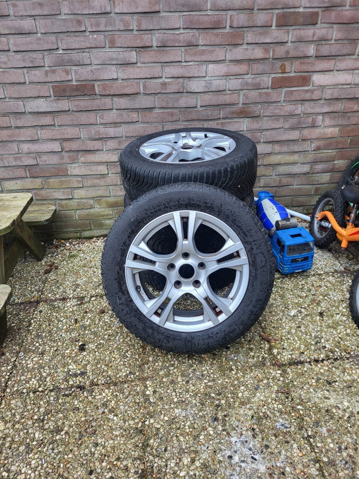Honda FRV velgen met banden, Ophalen of Verzenden