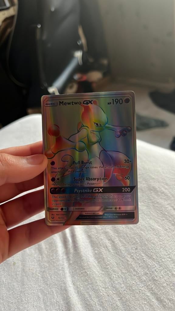 mewtwo gx, Ophalen of Verzenden, Zo goed als nieuw