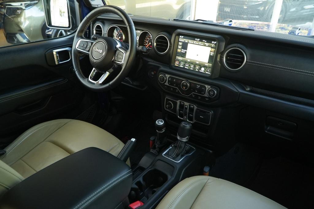 Jeep Wrangler Unlimited 2.0T Sahara I Hardtop I Automaat I, Auto's, Automaat, 4 cilinders, Blauw, Stoelverwarming