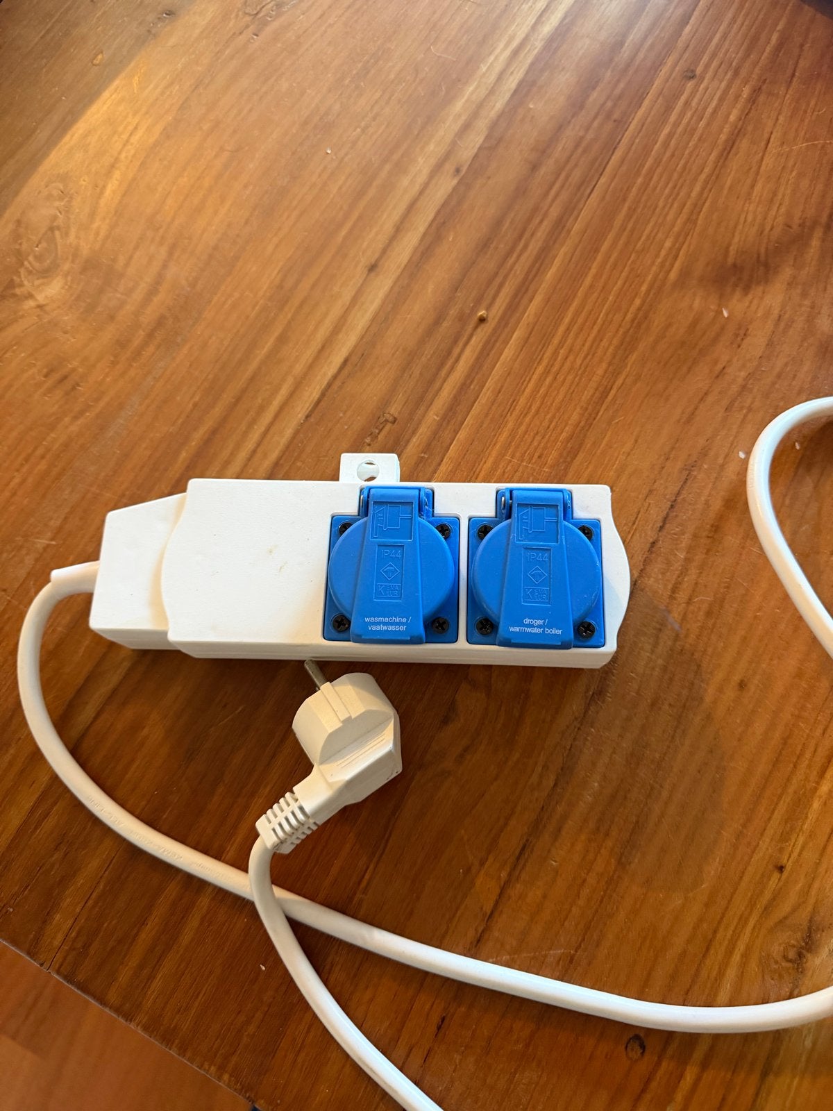 Schakelcontactdoos voor wasmachine/droger/boiler, Ophalen of Verzenden, Zo goed als nieuw