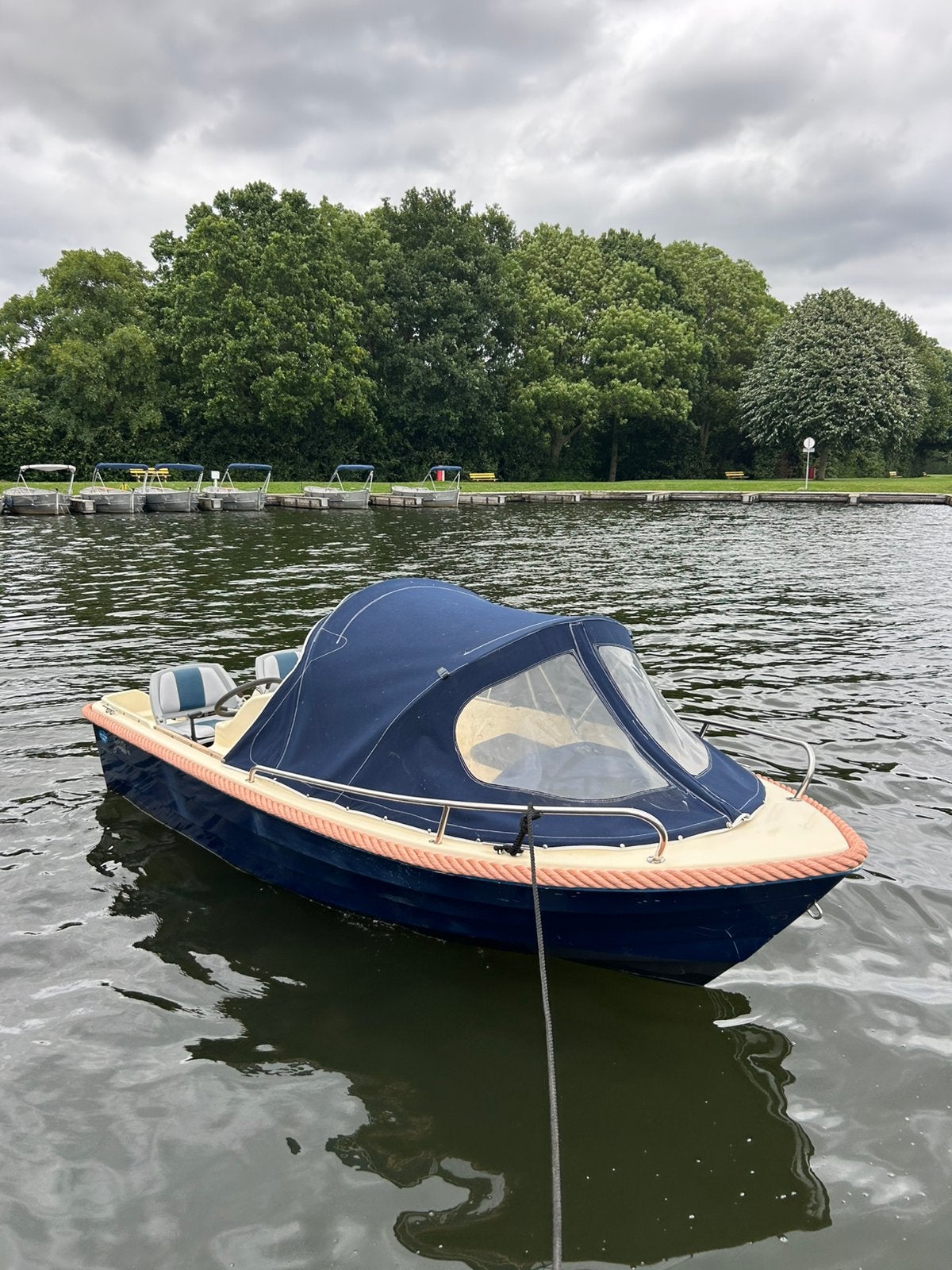 Gentle 435 occasion 2003 met Yamaha 8 pk 4 takt inruilkoopje, 8 pk, 4 m, Ophalen of Verzenden, Zo goed als nieuw