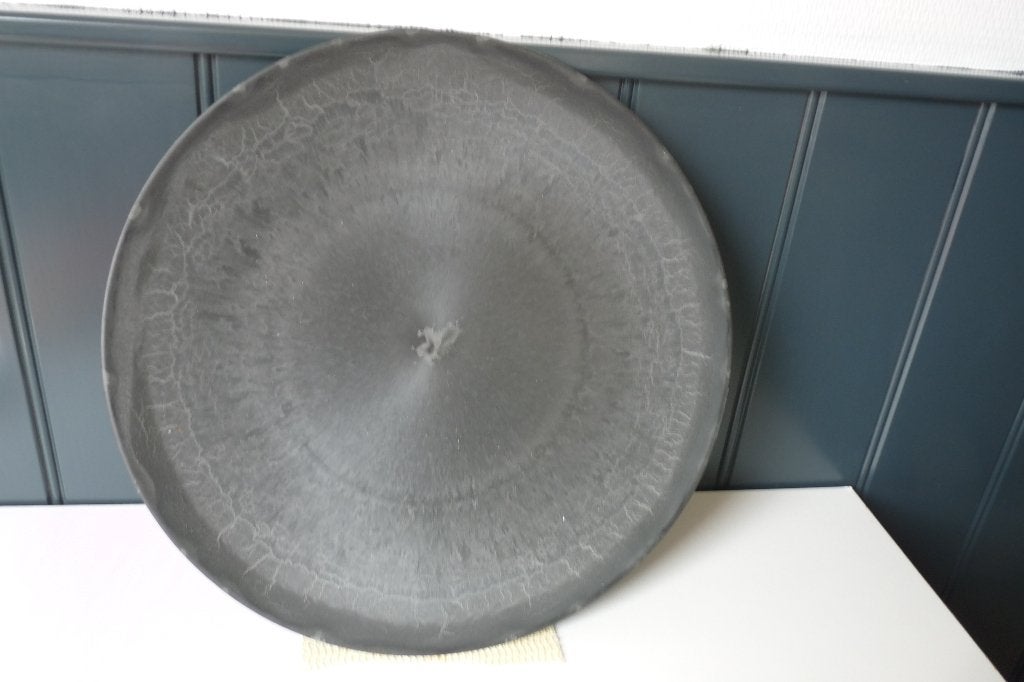 nieuw donkergrijs onderbord 40 cm, Kunststof, Rond, Nieuw, Ophalen of Verzenden