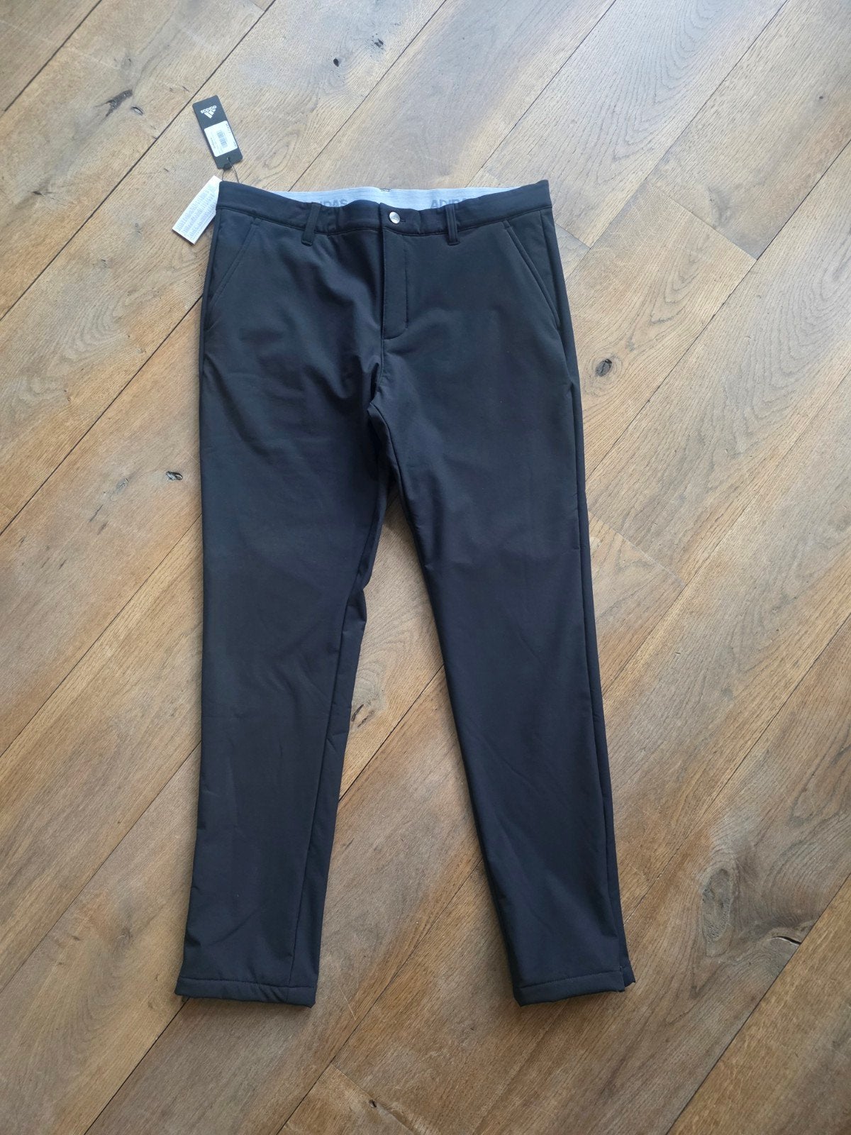 Adidas Golfbroek Zwart - Nieuw met kaartjes, Ophalen of Verzenden, Nieuw, Kleding