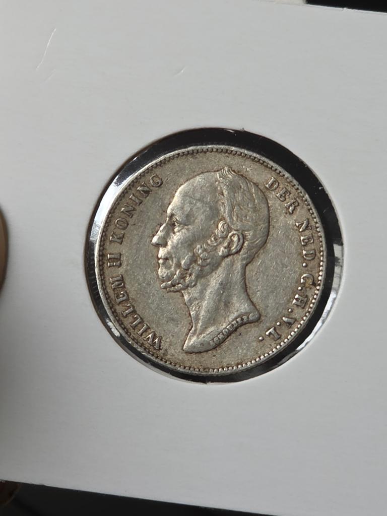 1/2 gulden 1848 Nederland, ½ gulden, Verzenden, Zilver, Losse munt