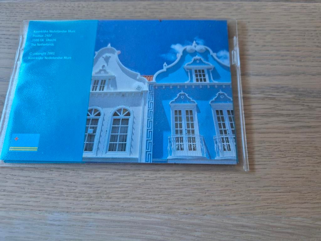 Aruba fdc munten 2001, Ophalen of Verzenden, Koningin Beatrix, Overige waardes