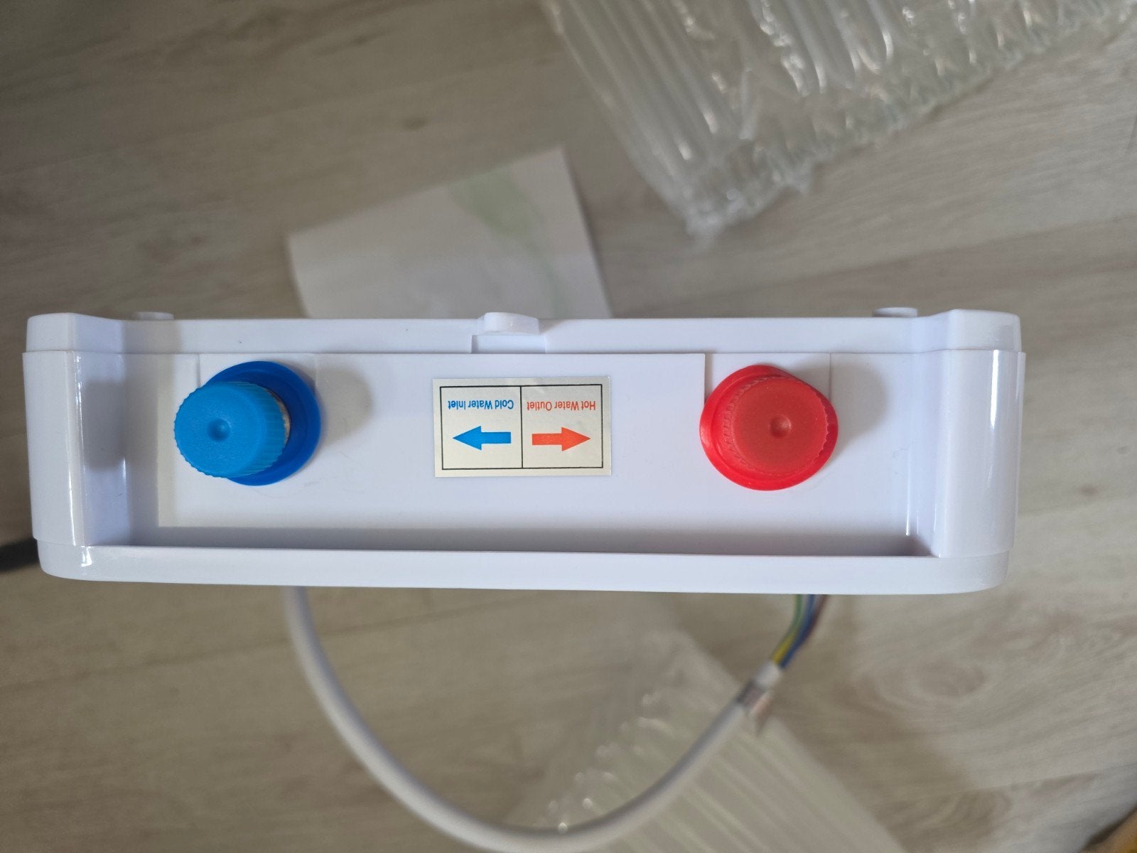 Instant Elektrische Waterverwarmer - 8000W doorstroomboiler, Doe-het-zelf en Verbouw, Aardgas, Nieuw, Minder dan 3 jaar oud, Minder dan 20 liter