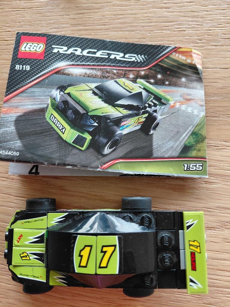 LEGO Racers Thunder Racer - 8119, Ophalen of Verzenden, Gebruikt, Complete set, Lego