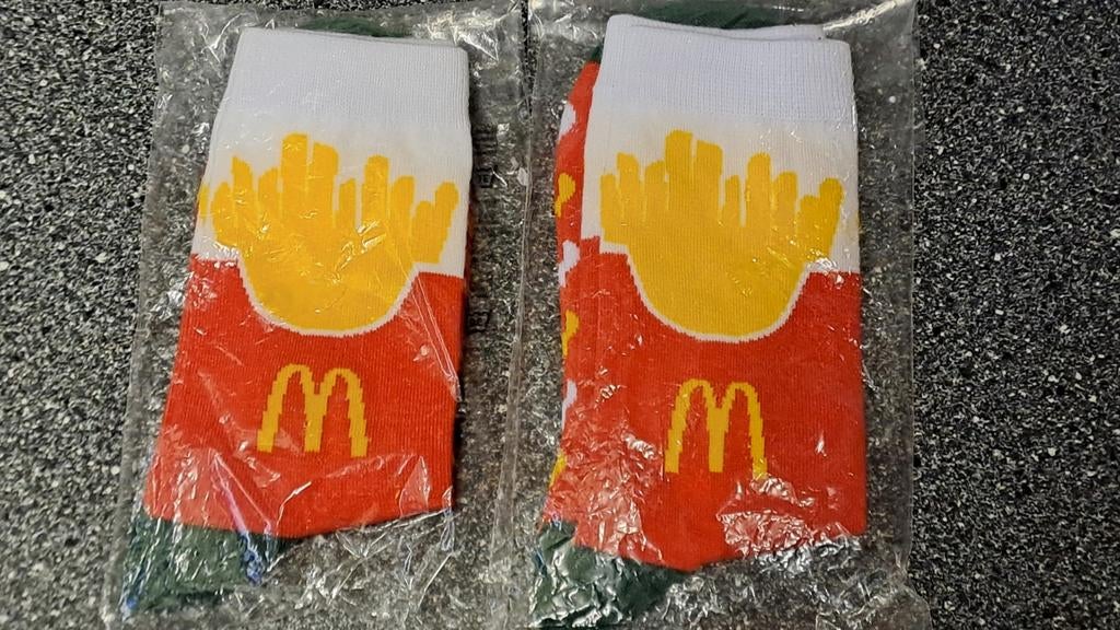 Mcdonalds sokken nieuw maat 36-39, Gebruiksvoorwerp, Mcdonalds, Nieuw, Ophalen of Verzenden