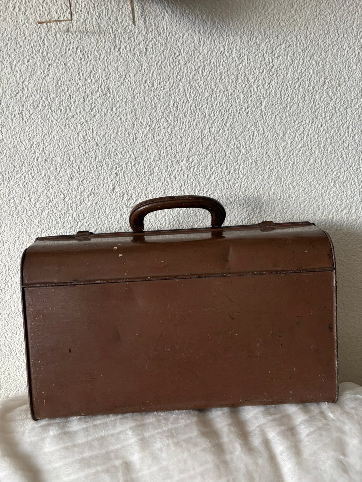 Oud blik  koffertje Van Melle’s, Ophalen of Verzenden, Gebruikt, Overige