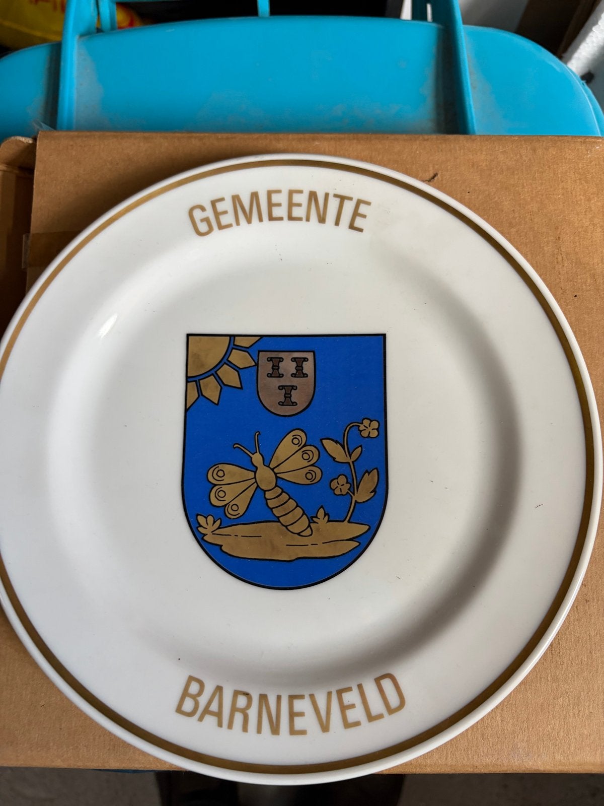 Wandbord Gemeente Barneveld - Maastricht Holland, Ophalen of Verzenden