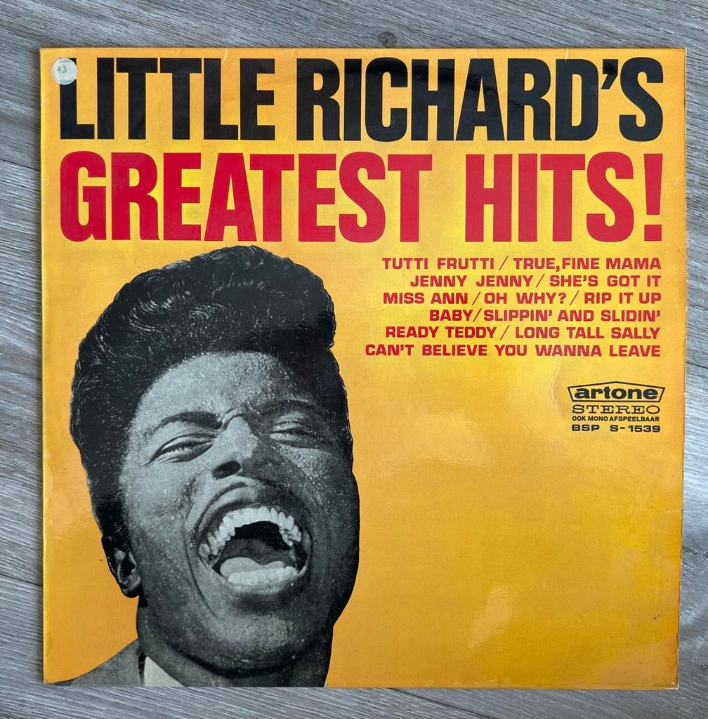 Little Richard's Greatest Hits!   LP, Ophalen, Gebruikt, Complilatie, 12 inch