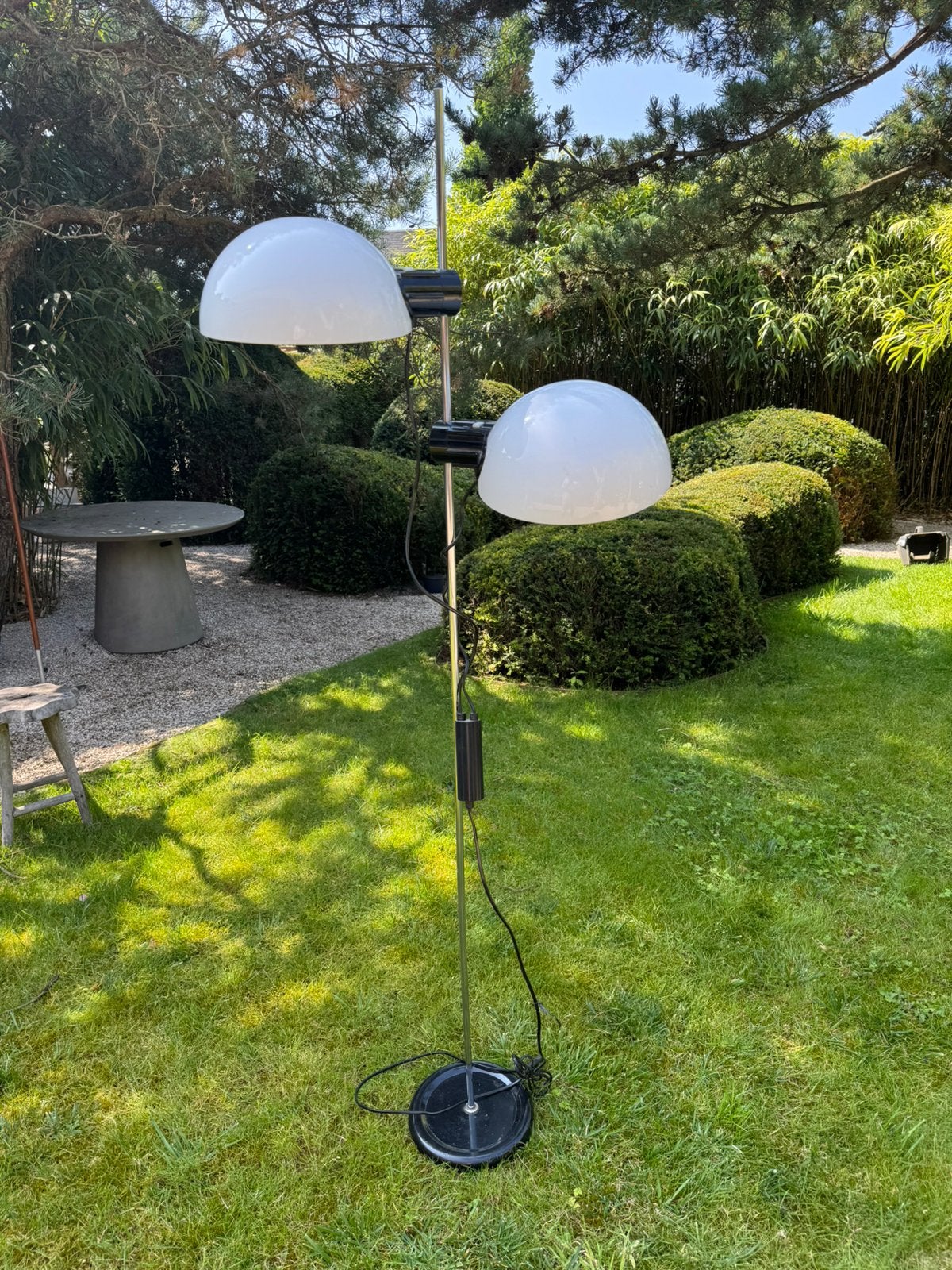 Een zeldzame vintage Guzzini Libellula vloerlamp, Kunststof, Gebruikt, 150 tot 200 cm, Jaren 70