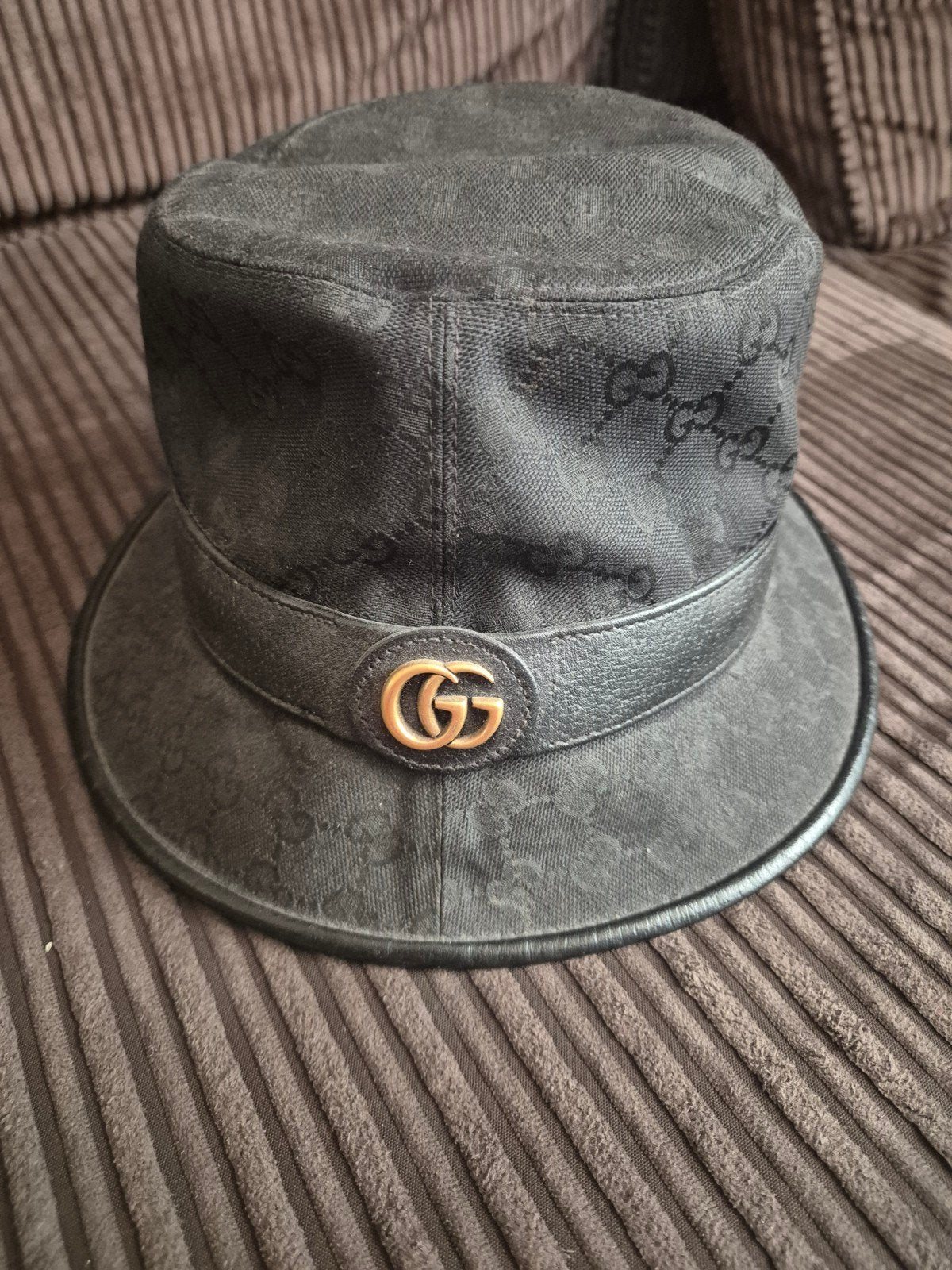 gucci bucket head black, Ophalen, Zo goed als nieuw