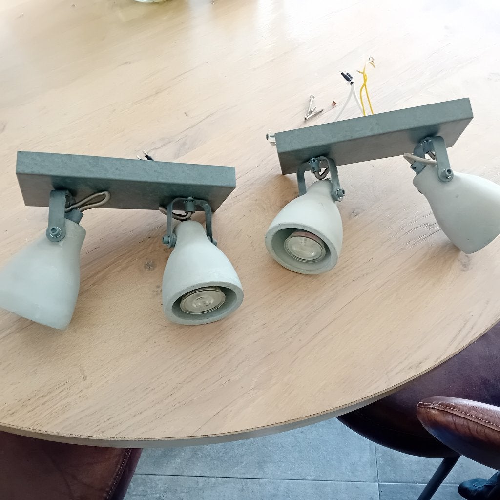 wand spotjes, Overige materialen, GU10, Ophalen of Verzenden, Zo goed als nieuw