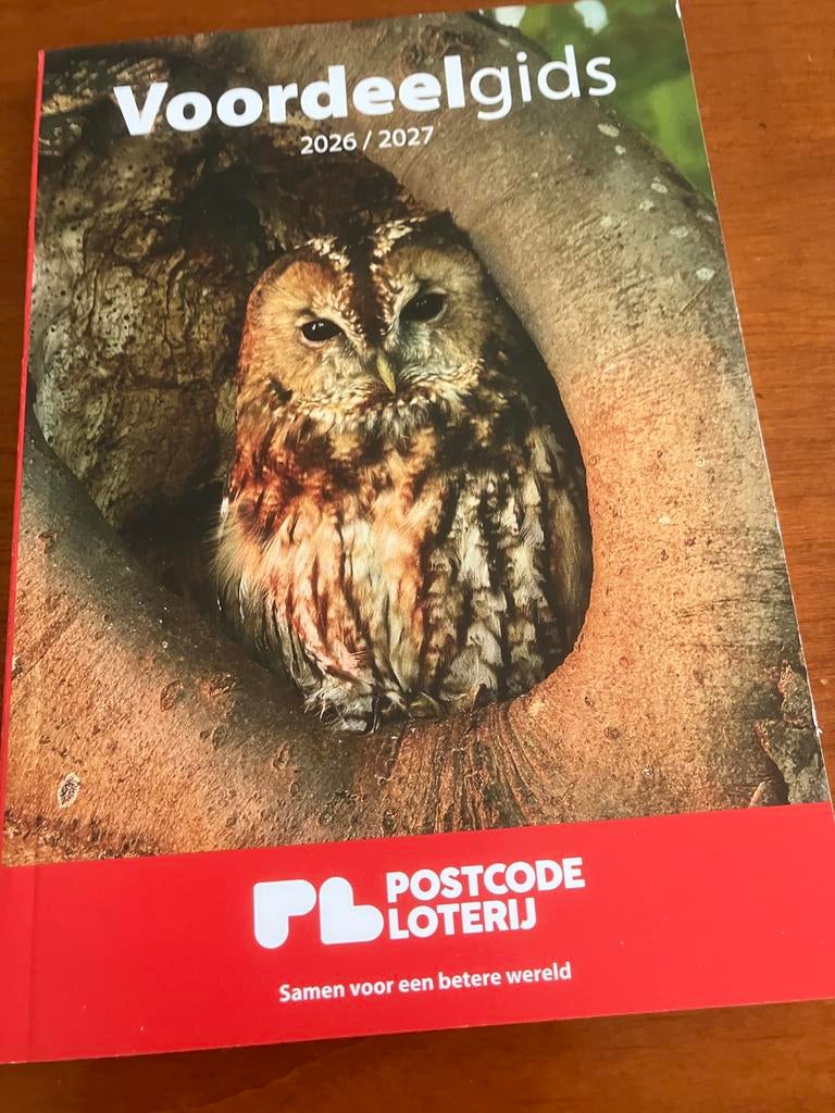 Postcode loterij voordeel bonnen 2026/2027, Drie personen of meer, Kortingskaart