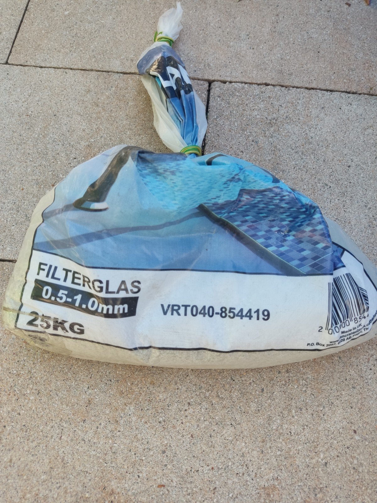 gratis 5kg filterglas voor zwembad pomp zandfilter, Ophalen, Nieuw