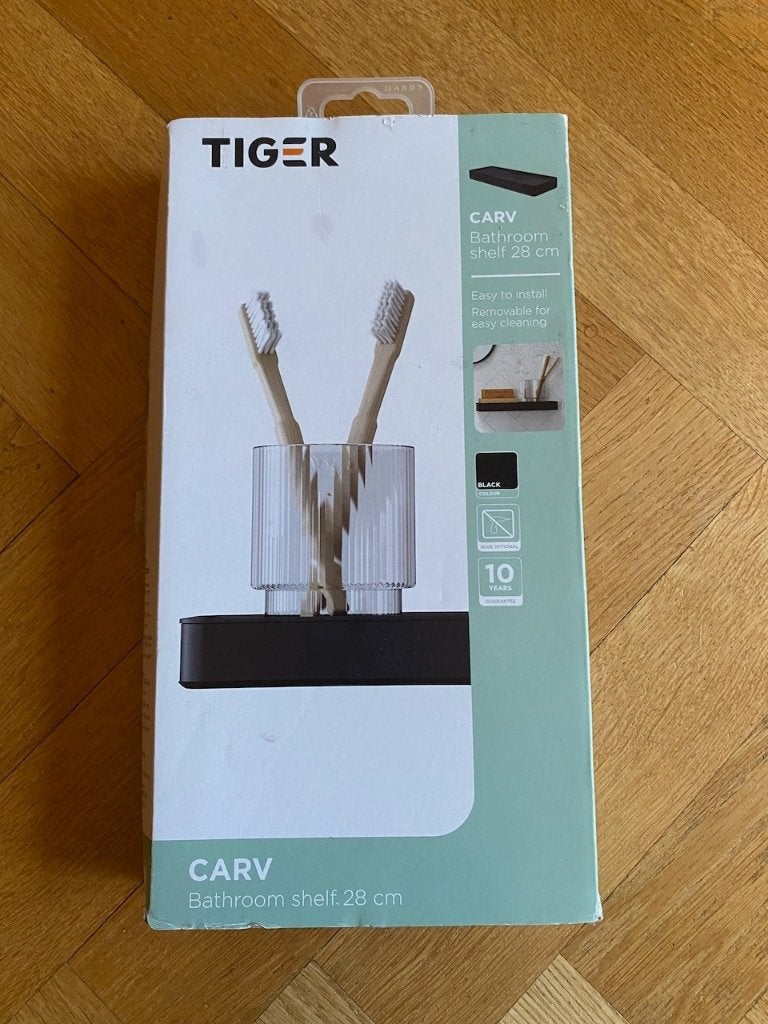 Tiger Carv  Planchet 28 cm - nieuw in doos, Ophalen of Verzenden, Nieuw, Zwart, Overige typen