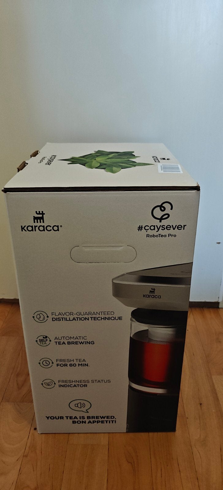 Karaca Çaysever Robotea Pro, 1 tot 2 liter, Ophalen of Verzenden, Nieuw