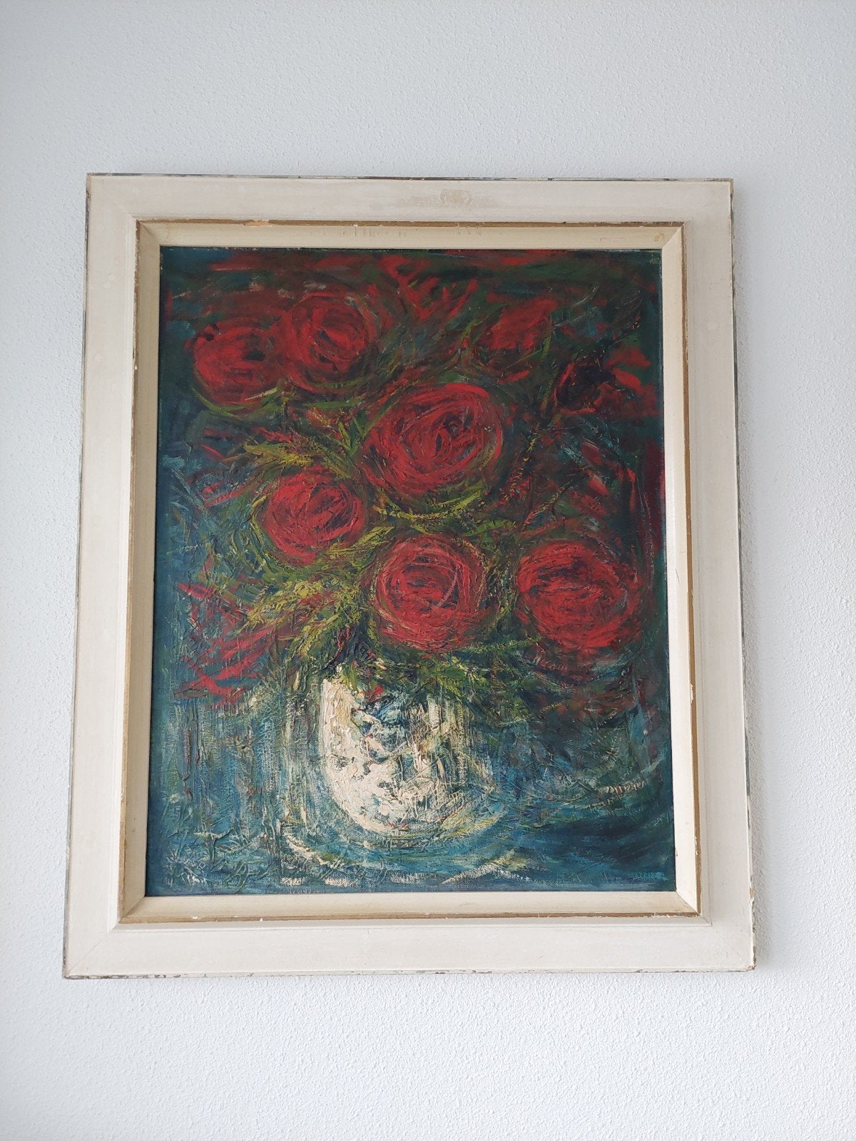 Stilleven olieverfschilderij op doek, Doek, Olieverf, Klassiek, Ophalen