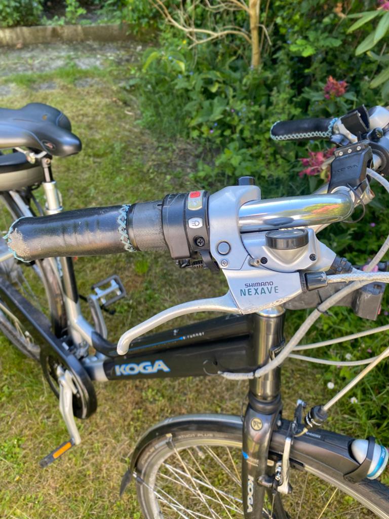 Koga E-runner dames ( kapot batterij ) maat 47, 47 tot 51 cm, Ophalen of Verzenden, Gebruikt, Overige merken