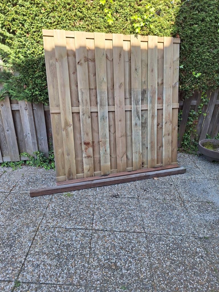 Geïmpregneerd nieuw tuinscherm, 100 tot 150 cm, Nieuw, Ophalen of Verzenden, 200 cm of meer
