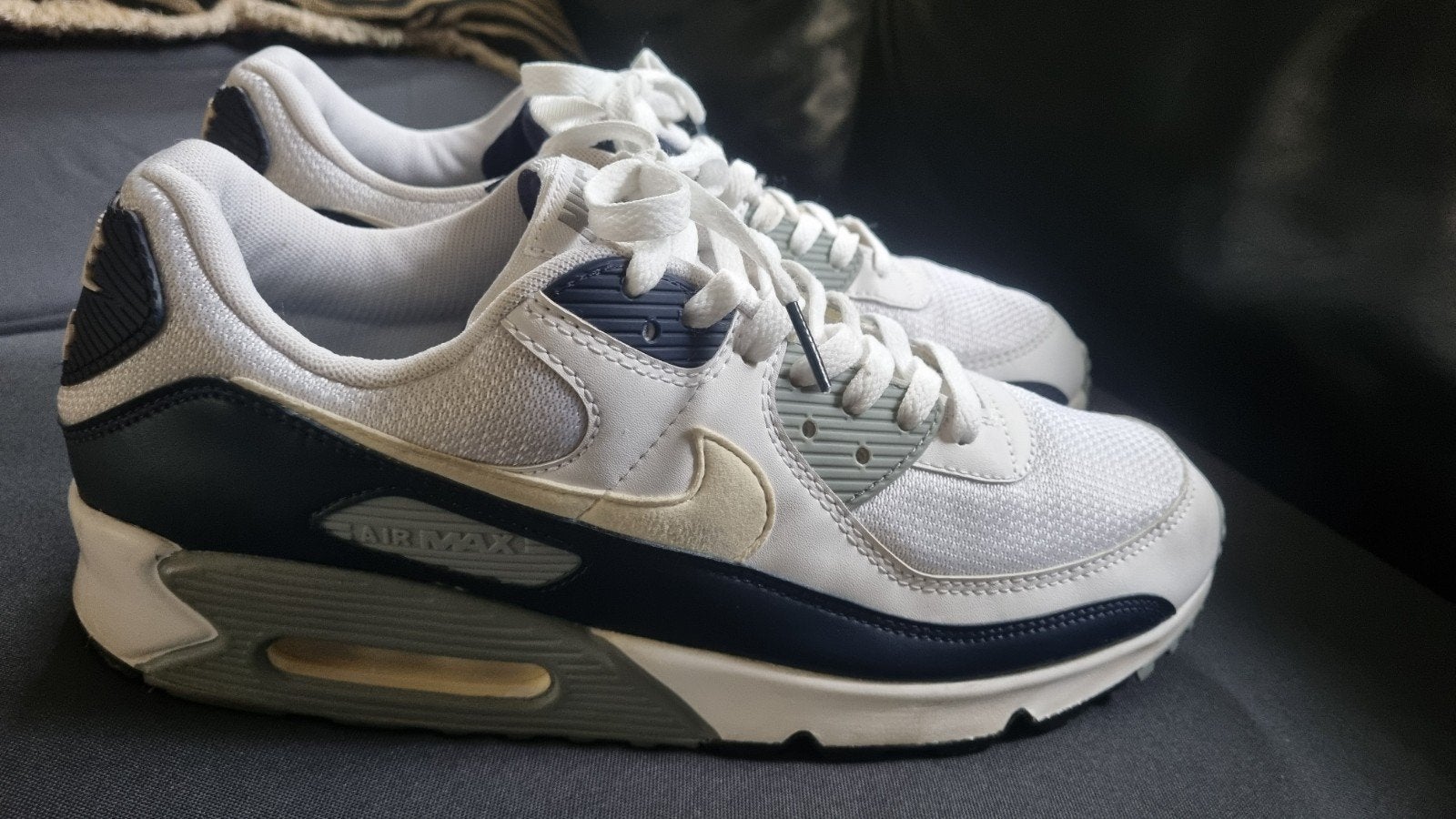 Nike Air Max 90 Sneakers - Maat 46, Kleding | Heren, Schoenen, Verzenden, Wit, Nike, Sneakers of Gympen