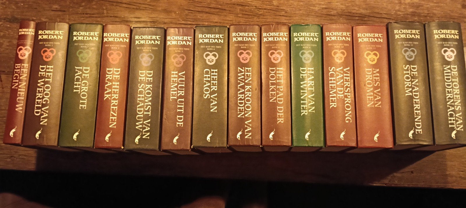 Volledige serie hardcover: Rad des Tijds (Wheel of Time) - R, Ophalen of Verzenden, Gelezen, Robert Jordan