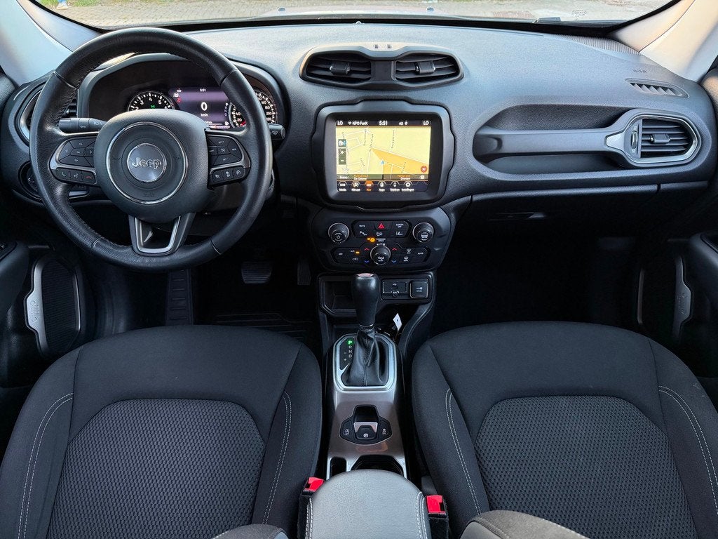 Jeep Renegade 1.3T DDCT S Aut ACC Lane LED CarPlay Garantie, Auto's, Gebruikt, 4 cilinders, 150 pk, Origineel Nederlands