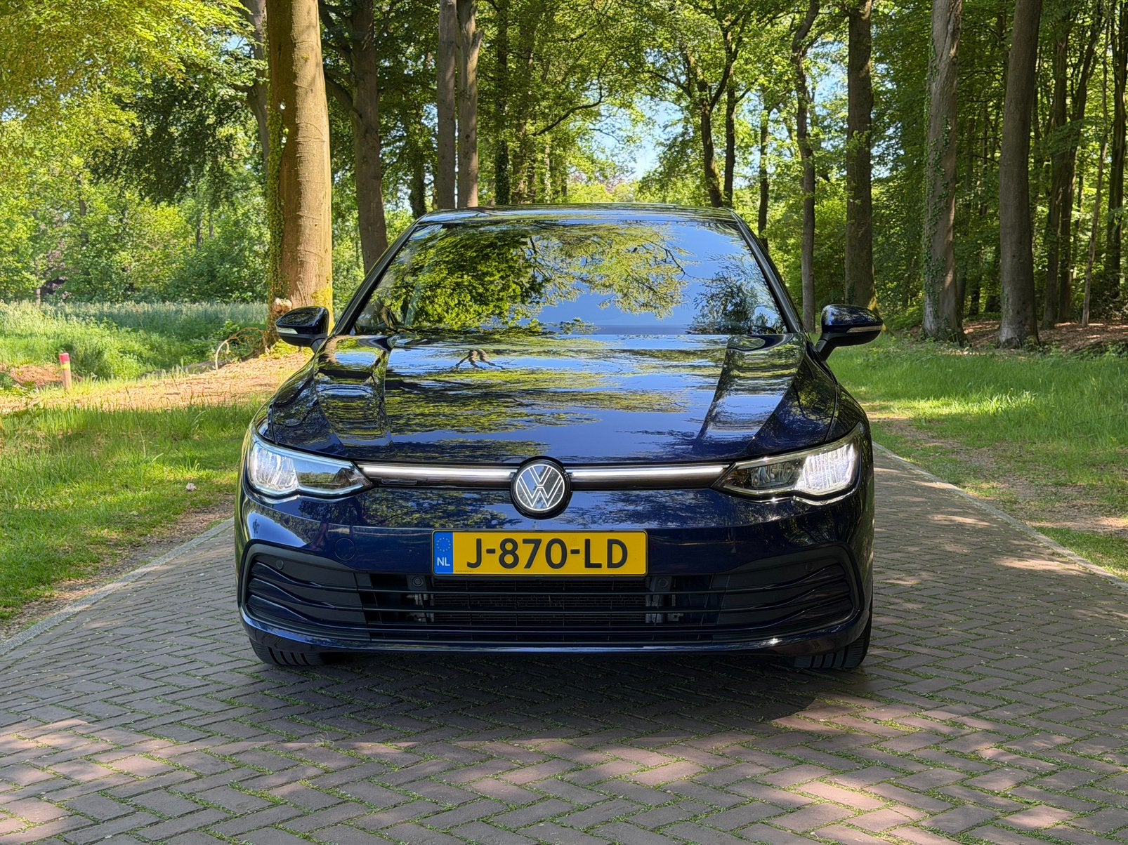 Volkswagen Golf 1.5 TSI 130pk IQ light sfeerverlichting/ACC, Voorwielaandrijving, Stof, Zwart, 4 cilinders