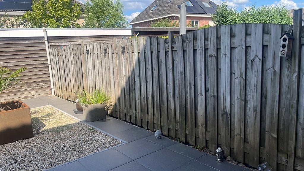6 gratis schuttingdelen, Tuin en Terras, Schuttingen, Ophalen, 6 meter of meer, Hout, 1 tot 2 meter
