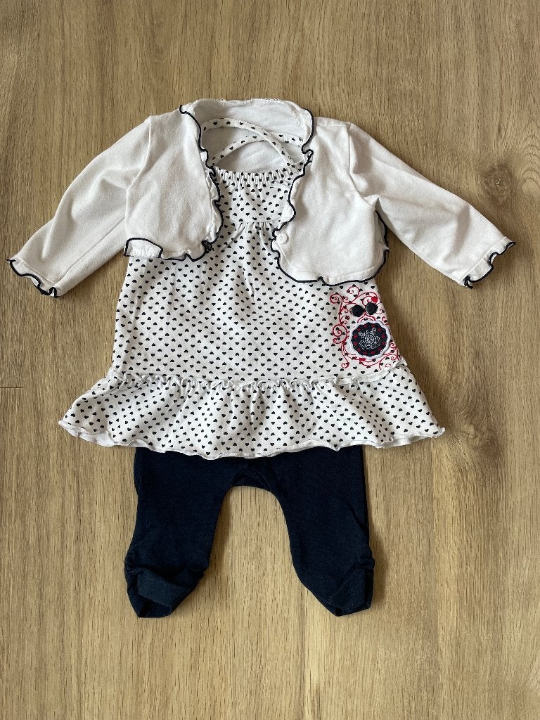 Zgan lief setje van dirkje, Kinderen en Baby's, Babykleding | Maat 68, Meisje, Dirkje, Ophalen of Verzenden, Zo goed als nieuw
