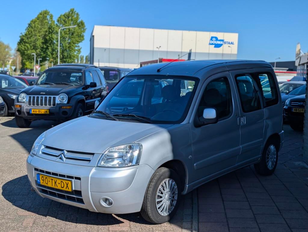 Citroen Berlingo 1.6i Multispace Attraction - Airco - Schuif, Auto's, Citroën, Stof, Gebruikt, Zwart, Origineel Nederlands