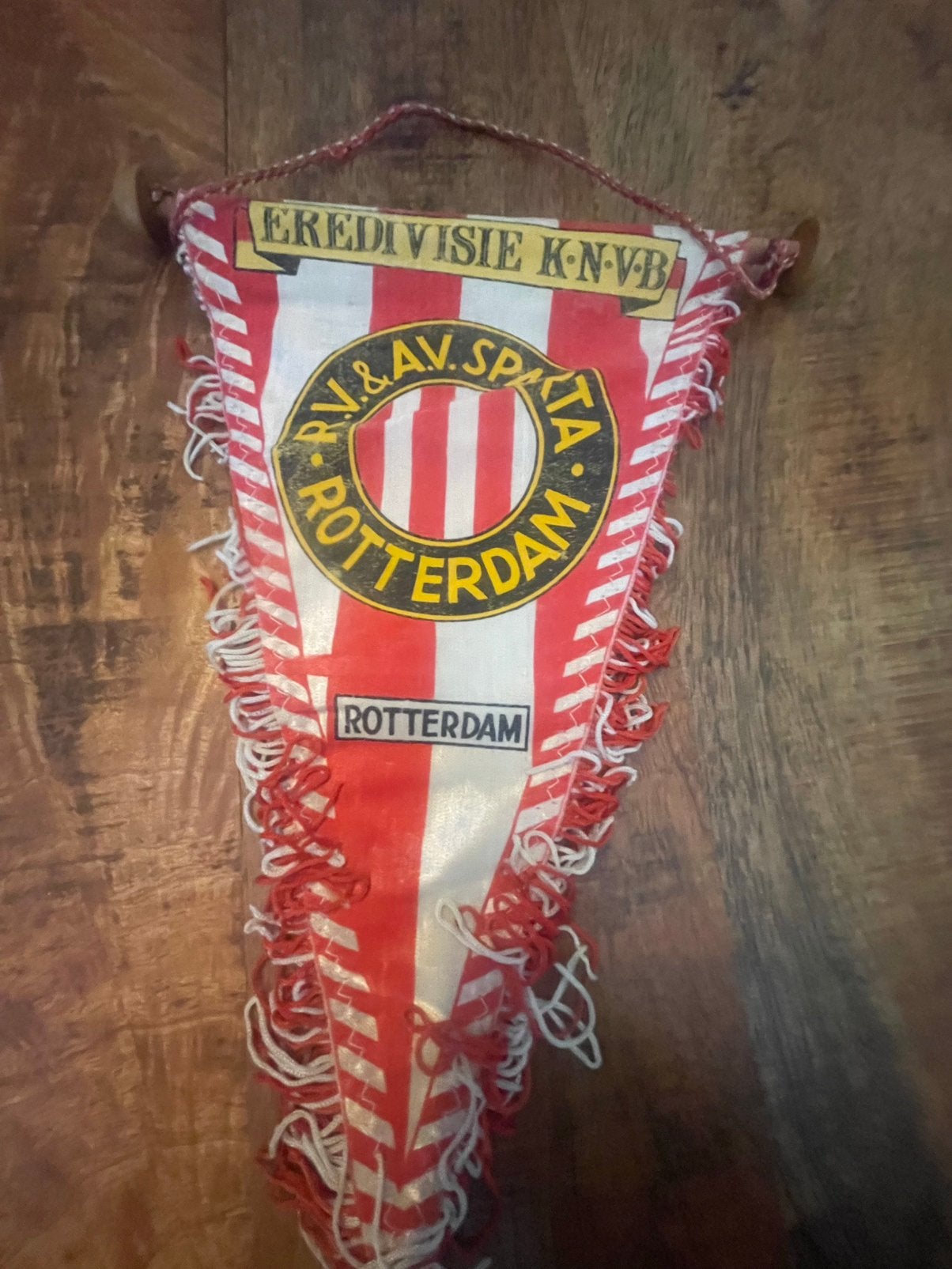 Vintage Sparta Rotterdam vaantje, Ophalen of Verzenden, Gebruikt, Sparta, Vaantje of Sjaal