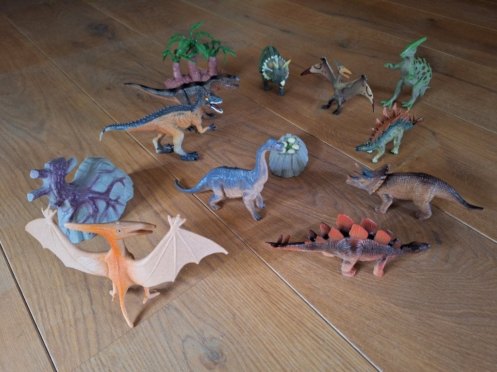 Dino world set, Ophalen of Verzenden, Zo goed als nieuw