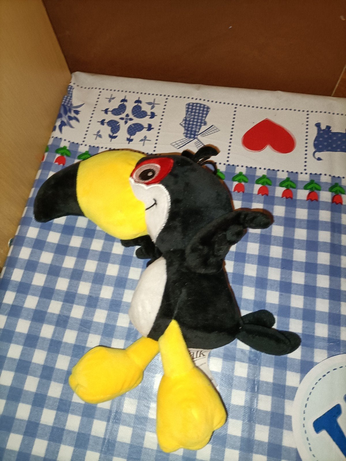 Hotel Van der Valk Toekan knuffel nieuwe versie 26 cm, Ophalen of Verzenden, Zo goed als nieuw, Overige typen