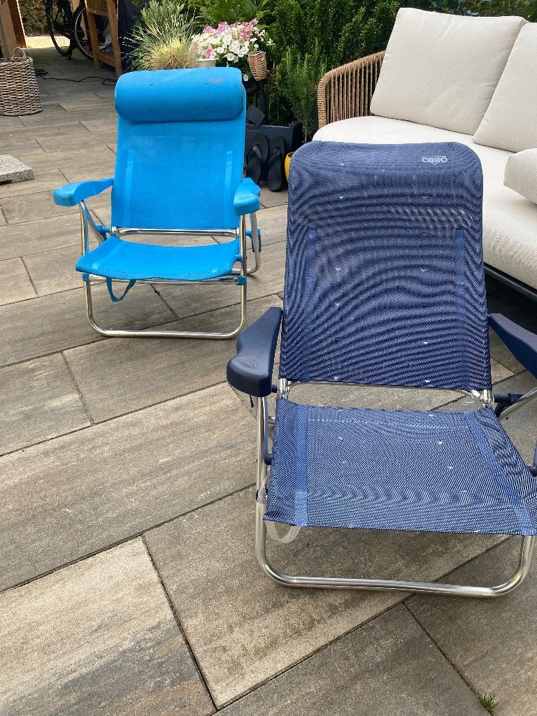 Crespo campingstoeltjes 2 x, Caravans en Kamperen, Kampeermeubelen, Ophalen, Nieuw, Campingstoel