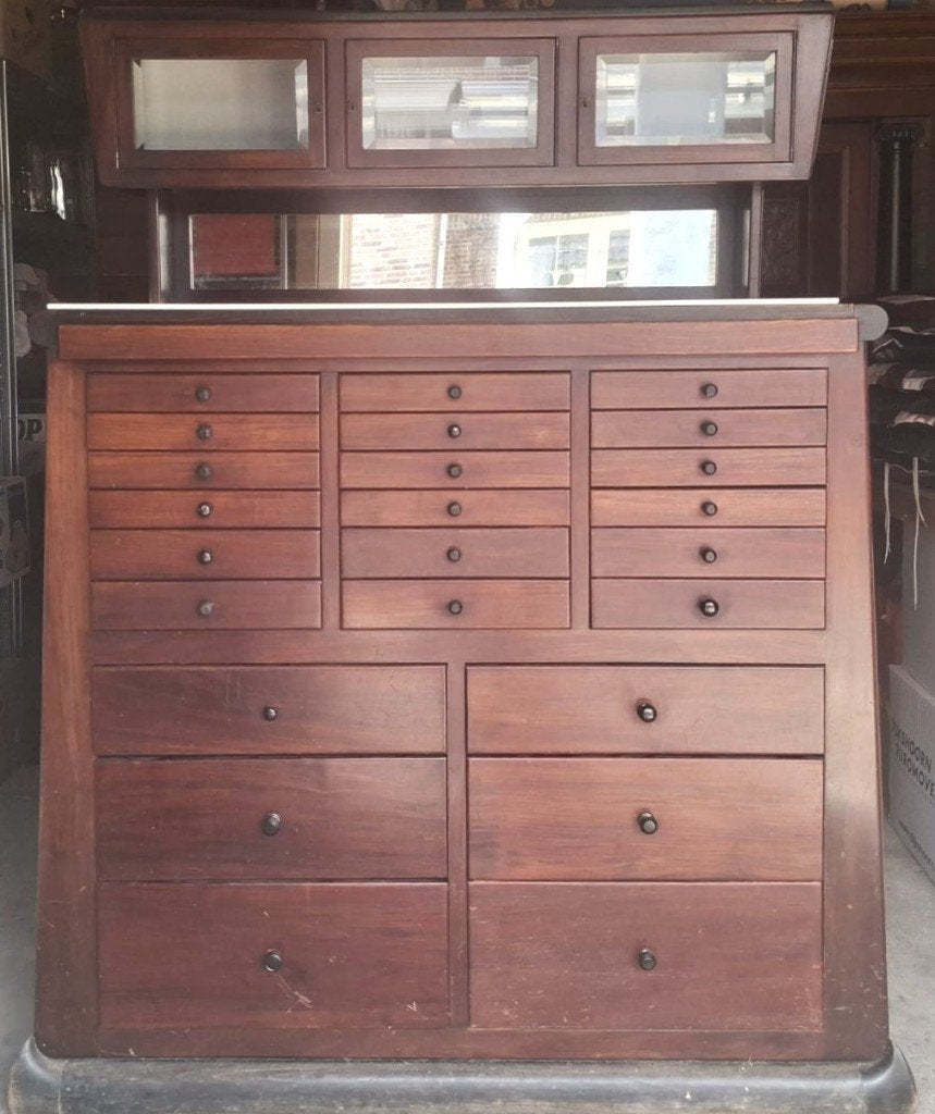 Zeldzaam Art Deco tandarts kabinet, Antiek en Kunst, Antiek | Meubels | Kasten, Ophalen